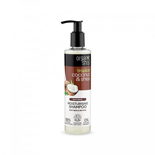 Hydratační šampon Tropical Coconut & Shea (Moisturising Shampoo) 280 ml