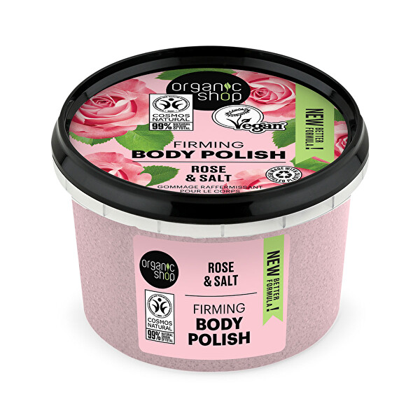 Tělový peeling Rose & Salt (Body Polish) 250 ml