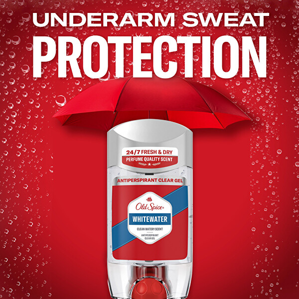 Gelový antiperspirant White Water Clear Gel 70 ml