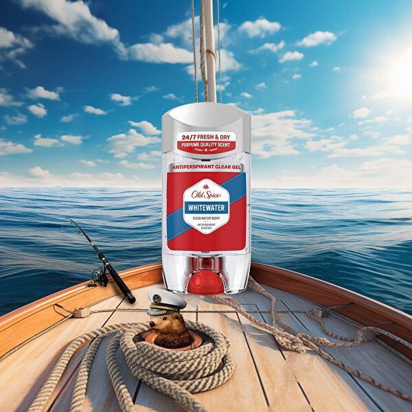 Gelový antiperspirant White Water Clear Gel 70 ml