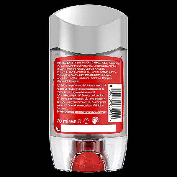 Gelový antiperspirant White Water Clear Gel 70 ml