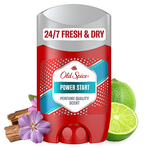 Tuhý antiperspirant Power Start (Antiperspirant Stick) 50 ml