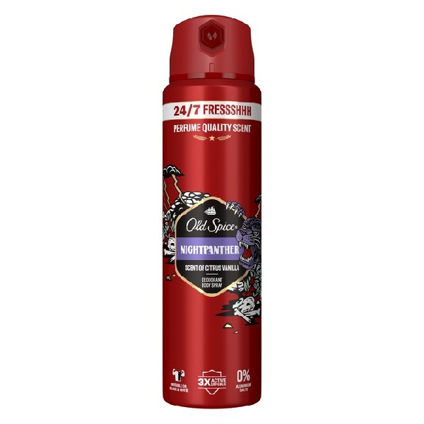 Deodorant ve spreji NightPanther (Deodorant Body Spray) 150 ml