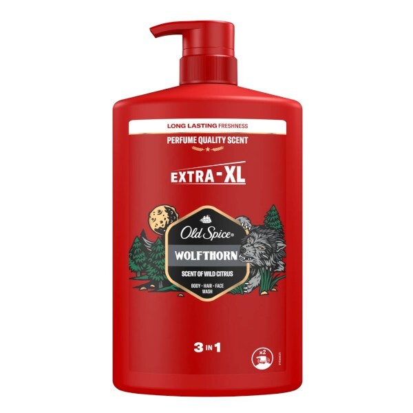 Sprchový gel pro muže WolfThorn (Body-Hair-Face Wash) 1000 ml