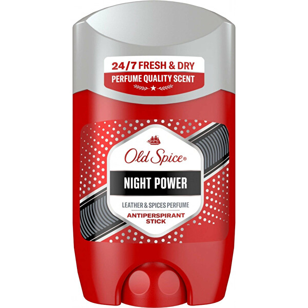 Tuhý antiperspirant Night Power (Antiperspirant Stick) 50 ml