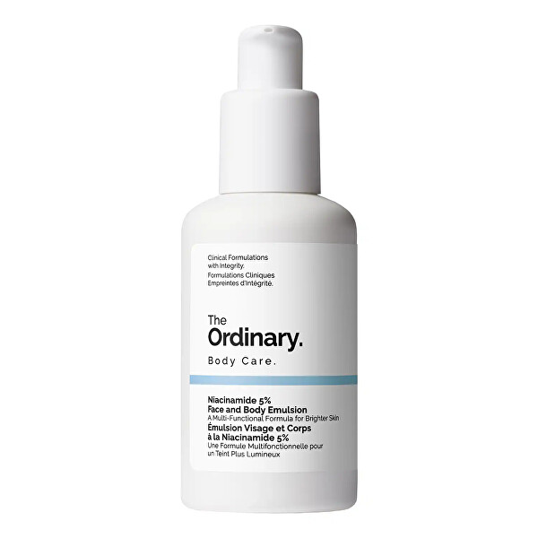 Emulze proti pigmentovým skvrnám Niacinamide 5% (Face & Body Emulsion) 100 ml