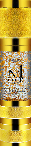 Arcszérum hialuronsavval No.1 Gold Hyaluron (Skin Serum For Intense Hydration) 30 ml
