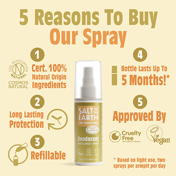 Deodorant ve spreji Neroli & Orange Blossom Deodorant Spray 100 ml