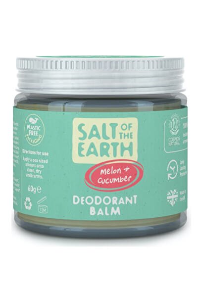 Prírodné minerálne deodorant Melon & Cucumber (Deodorant Balm) 60 g