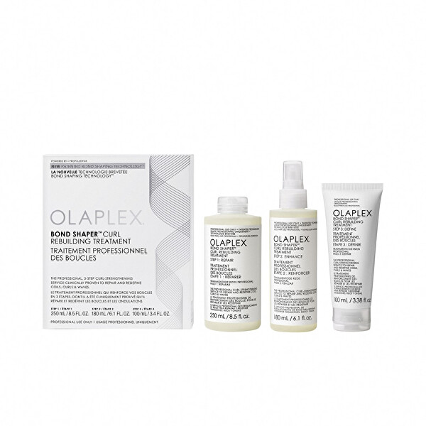 Kit trattamento per capelli ricci e mossi Bond Shaper Curl Rebuilding Treatment