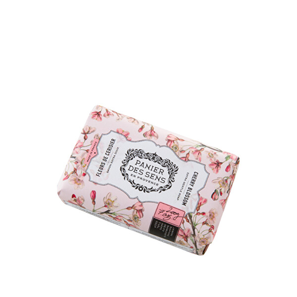 Extra gyengéd natúr szappan shea vajjal Cherry Blossom (Extra-Soft Vegetable Soap) 200 g