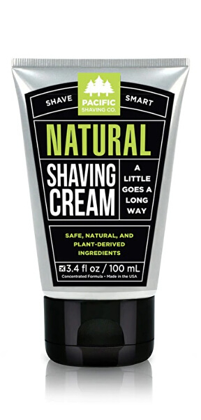 Pánský přírodní krém na holení Natural (Shaving Cream) 100 ml