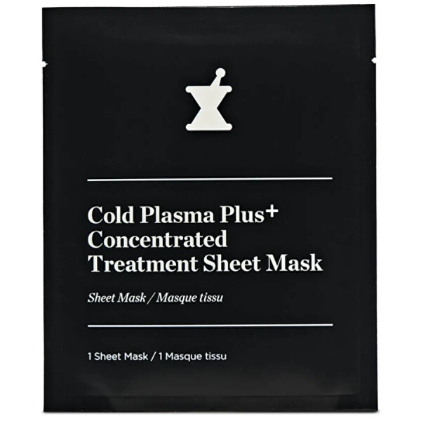 Ošetrujúca plátienková maska Cold Plasma Plus + Concentrate d (Treatment Sheet Mask) 1 ks