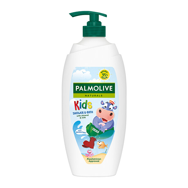 Mandlový sprchový gel pro děti s pumpičkou Naturals (Shower & Bath For Kids) 750 ml