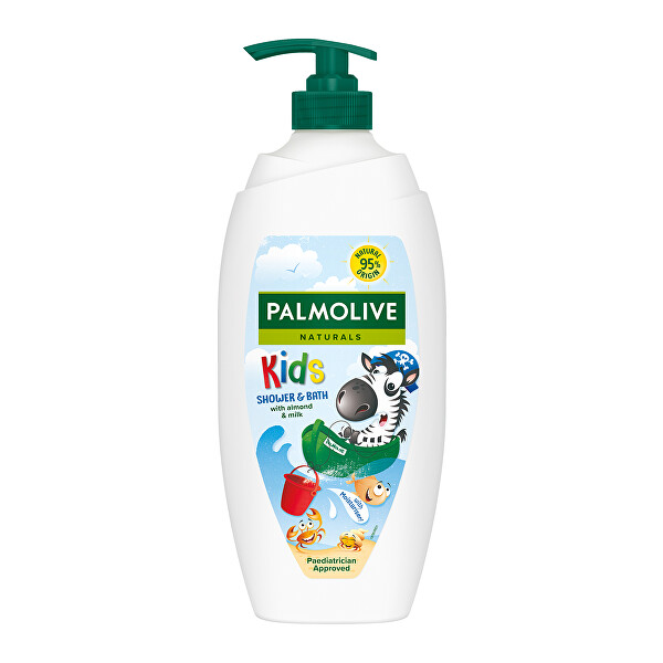 Mandlový sprchový gel pro děti s pumpičkou Naturals (Shower & Bath For Kids) 750 ml