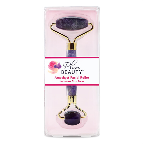 Rullo per il contorno del viso - ametista (Amethyst Facial Roller)