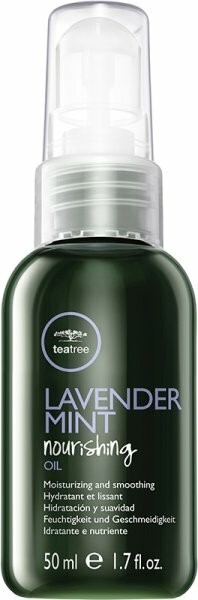 Hydratačný a vyhladzujúci olej na vlasy Tea Tree Lavender Mint ( Nourish ing Oil) 50 ml