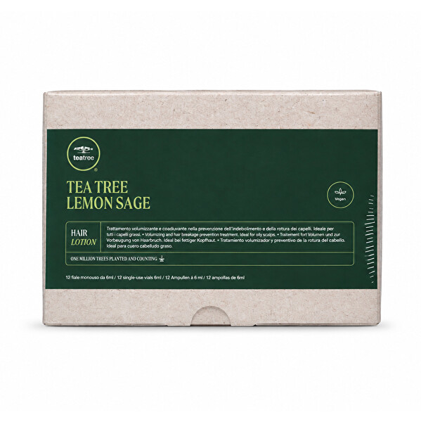 Kúra proti vypadávaniu vlasov Lemon Sage Hair Lotion 12 x 6 ml