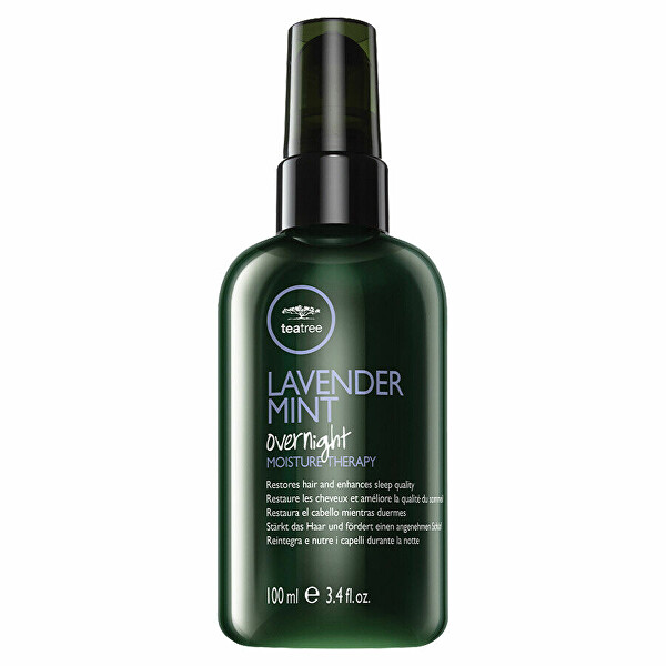 Noční hydratační maska na vlasy Tea Tree Lavender Mint Overnight (Moisture Therapy) 100 ml