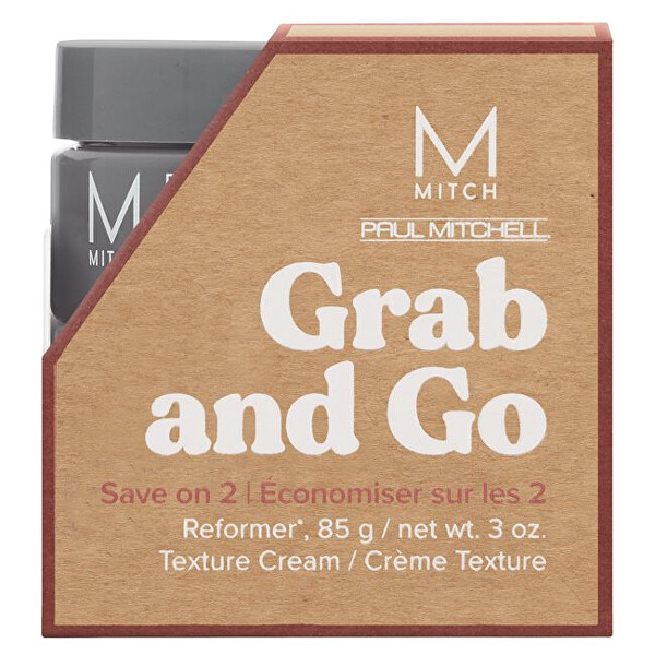 Sada modelovacích past pro matný vzhled vlasů Reformer Duo Grab & Go 2 x 85 g