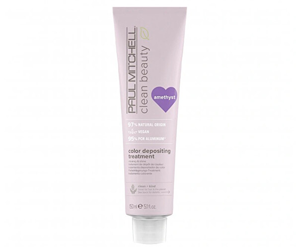 Tónovací maska na vlasy Clean Beauty Amethyst (Color Depositing Treatment) 150 ml