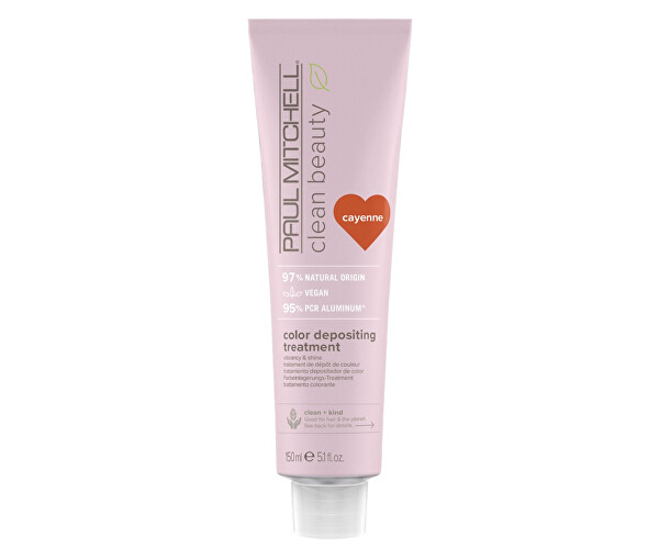 Tónovací maska na vlasy Clean Beauty Cayenne (Color Depositing Treatment) 150 ml