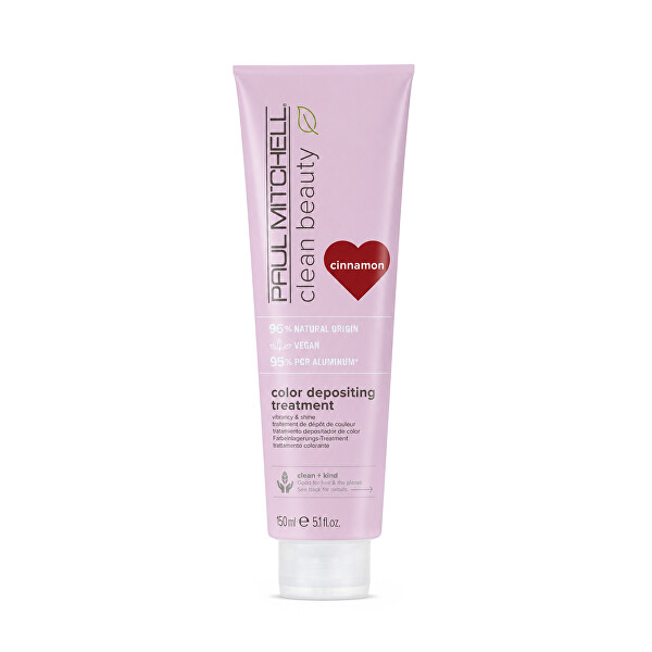 Tónovací maska na vlasy Clean Beauty Cinnamon (Color Depositing Treatment) 150 ml