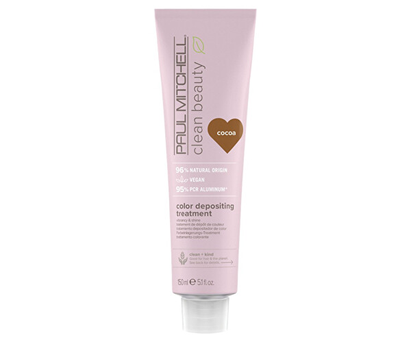 Tónovací maska na vlasy Clean Beauty Cocoa (Color Depositing Treatment) 150 ml