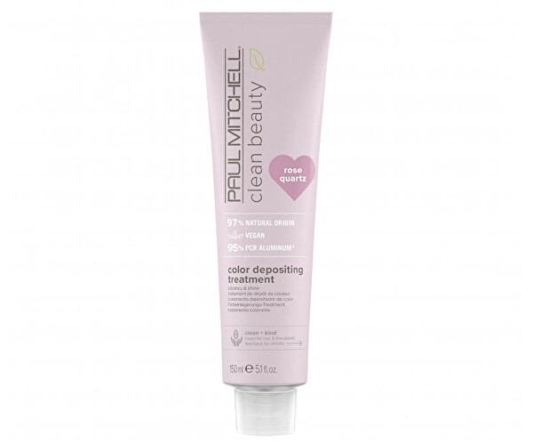 Tónovací maska na vlasy Clean Beauty Rose Quartz (Color Depositing Treatment) 150 ml