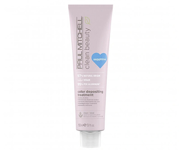 Tónovací maska na vlasy Clean Beauty Sapphire (Color Depositing Treatment) 150 ml