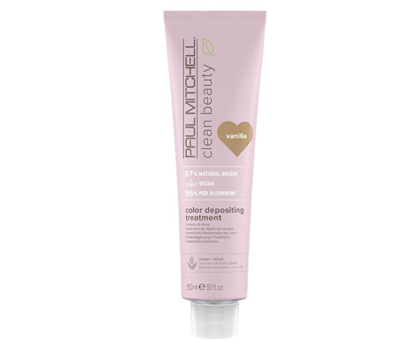 Tónovací maska na vlasy Clean Beauty Vanilla (Color Depositing Treatment) 150 ml