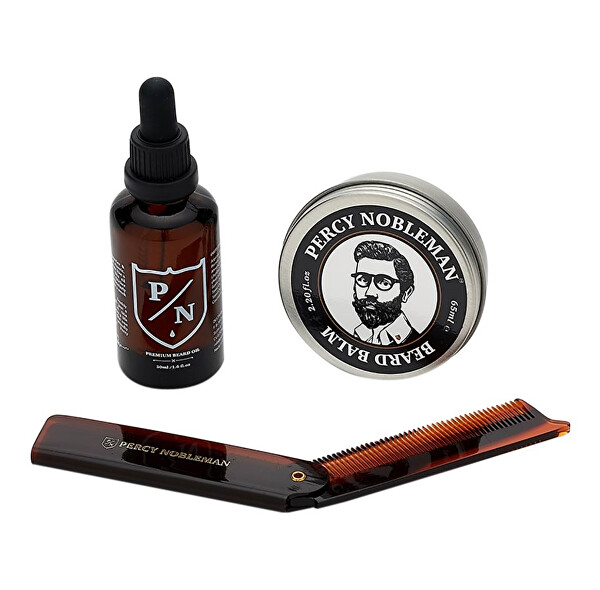 Set regalo per la cura della barba Premium Beard Care Kit