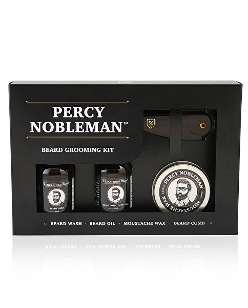 Szakáll és bajuszápoló ajándék csomag (Beard Grooming Kit)