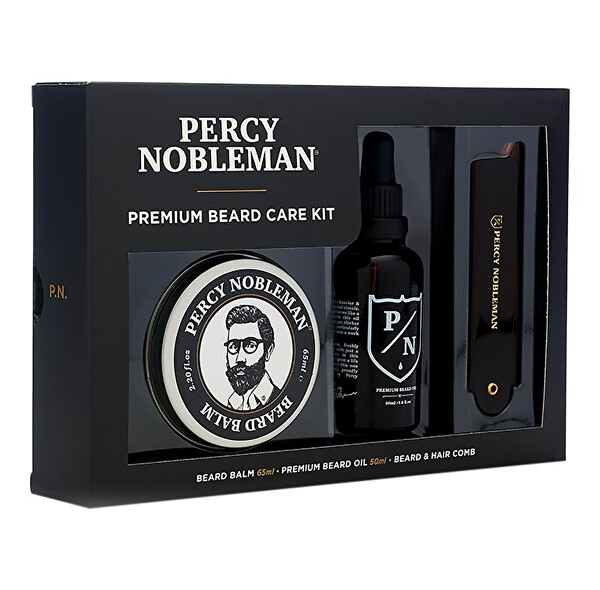 Set cadou pentru îngrijirea bărbii Premium Beard Care Kit