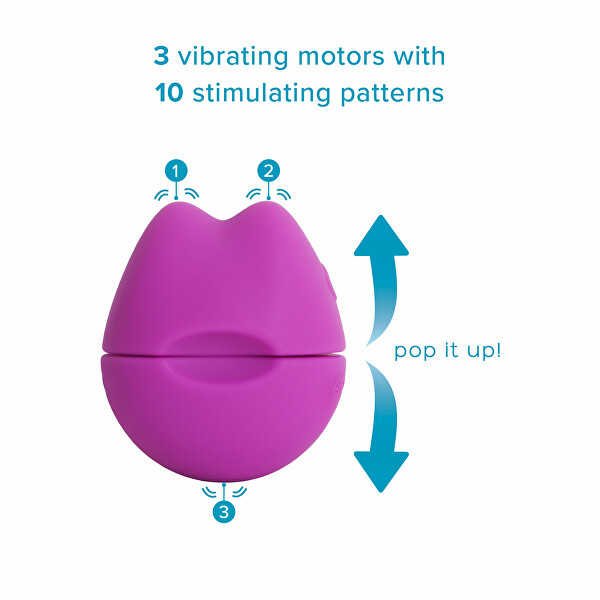 Cestovní stimulátor Pop-Up Vibe