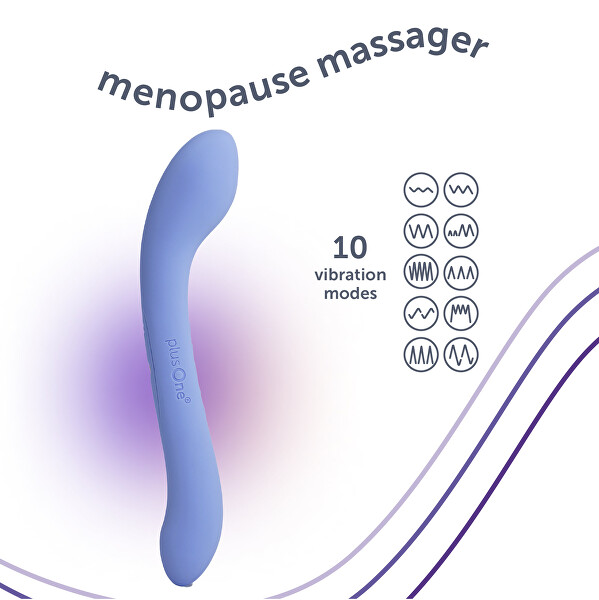 Masážní stimulátor pro ženy v menopauze Meno Glow