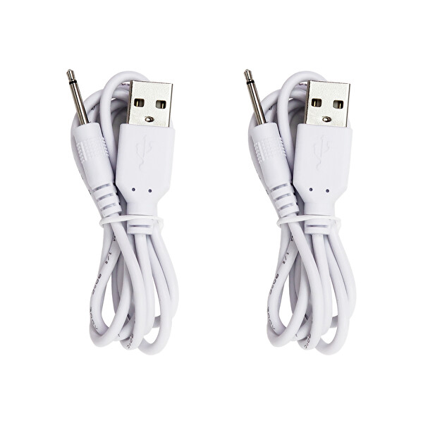 Nabíjací USB kábel k mini vibrátoru PLO-6702DPK a PLO-6702LPK 2 ks