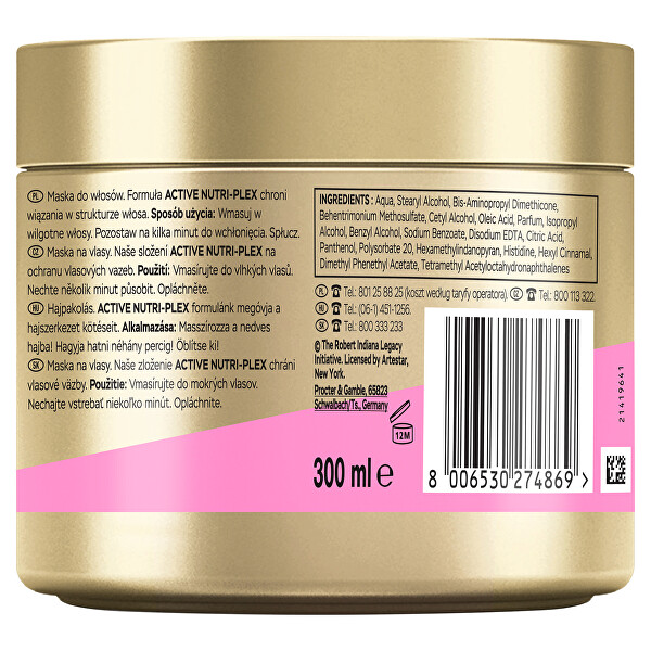 Maska na vlasy Love Pro-V Keratin Protect Mask 300 ml
