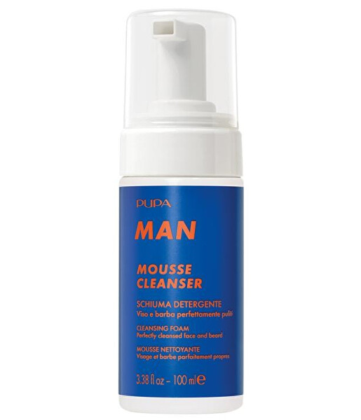 Čisticí pěna na obličej a vousy Man (Cleansing Foam) 100 ml
