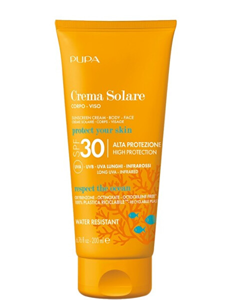 Cremă de protecție solară SPF 30 (Sunscreen Cream) 200 ml