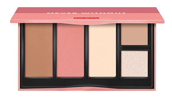 Paletka na tvář Never Without 001 (All in One Face Palettte) 15,2 g