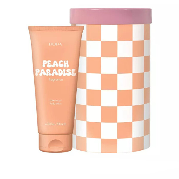 Tělové mléko Peach Paradise Happy Box (Body Lotion) 200 ml