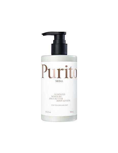 Tělové mléko s bambuckým máslem Cotton Dreamlight (Luminous Moisture Shea Butter Body Lotion) 300 ml