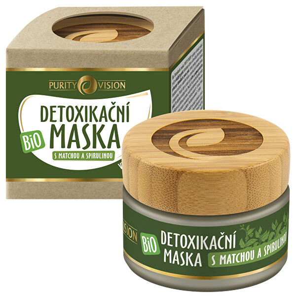 Bio Detoxikační maska s matchou a spirulinou 40 ml
