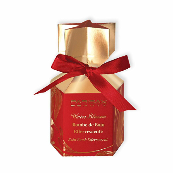 Šumivá bomba do koupele Vanilka & Mražené jahody (Bath Bomb) 80 g