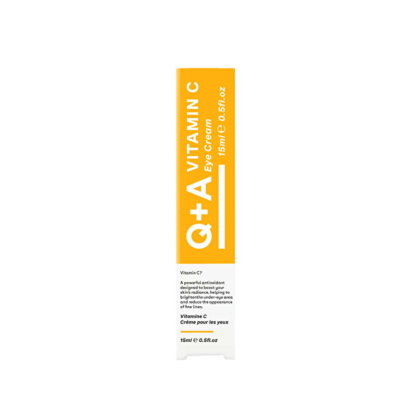 Oční krém s vitamínem C Q+A (Eye Cream) 15 ml
