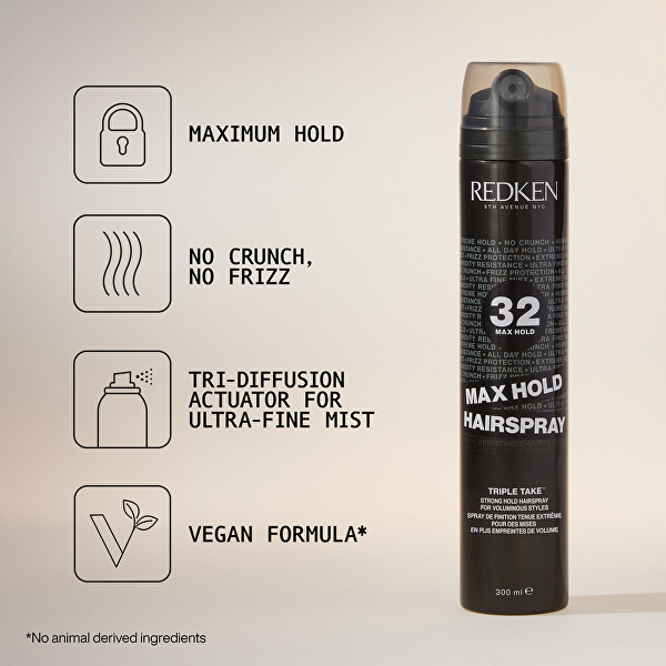 Extra silne fixačný lak na vlasy Max Hold ( Hair spray) 300 ml