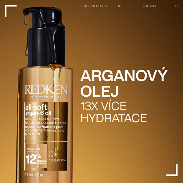Víceúčelový olej All Soft Argan-6 (Oil) 100 ml