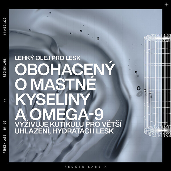 Lehký olej pro lesk vlasů Naked Gloss (Lightweight Shine Oil) 100 ml