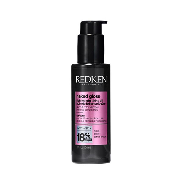 Lehký olej pro lesk vlasů Naked Gloss (Lightweight Shine Oil) 100 ml